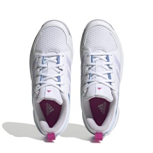 adidas Indoor Court Shoes Ligra 7 white/purple Ladies